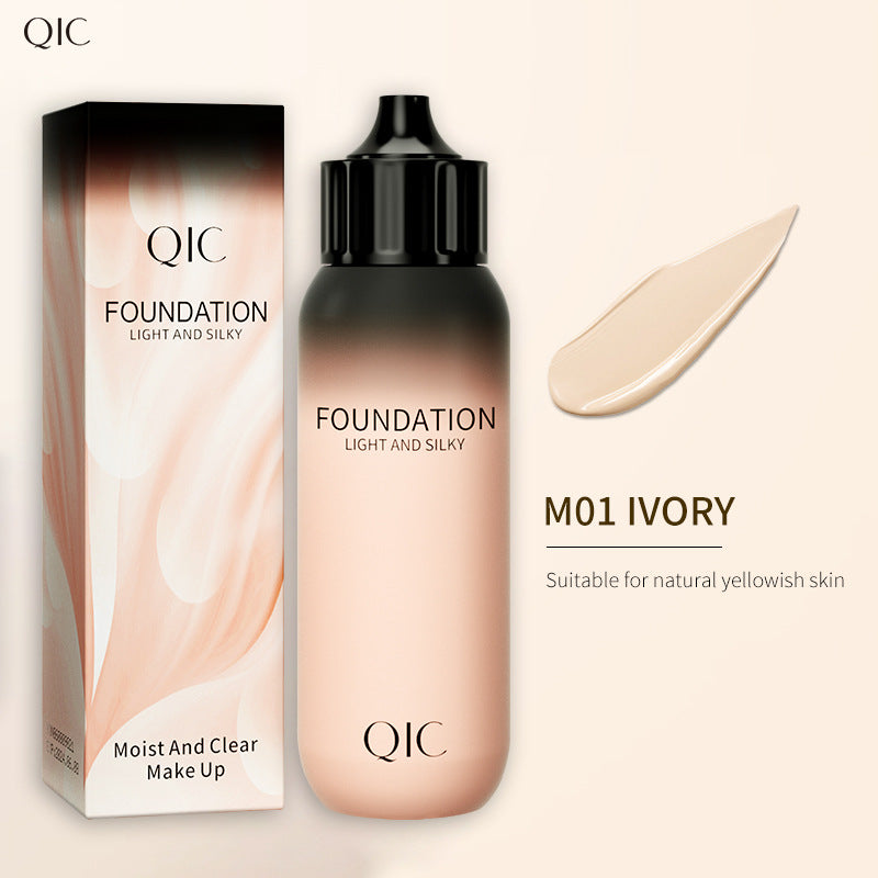 Moisturizing,clear and long-lasting makeup foundation