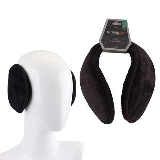 Thermaxxx Ear Muff Behind Head Black Only