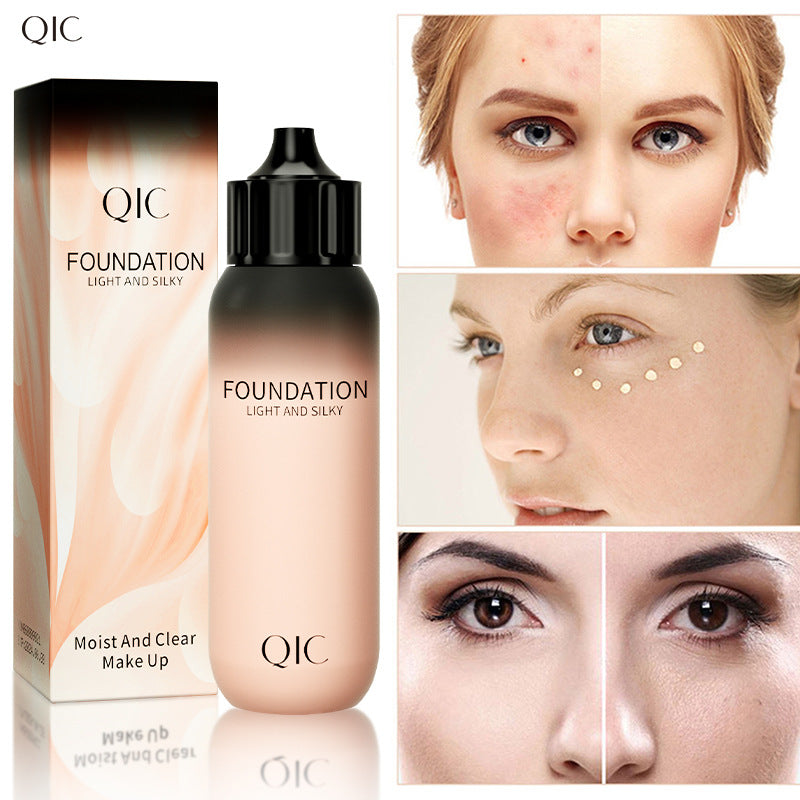 Moisturizing,clear and long-lasting makeup foundation